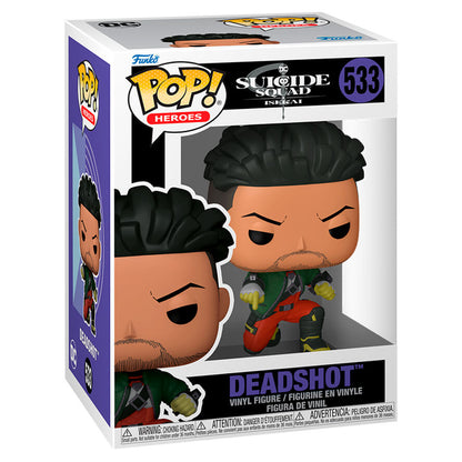 Figura POP DC Comics Escuadron Suicida Isekai Deadshot FUNKO
