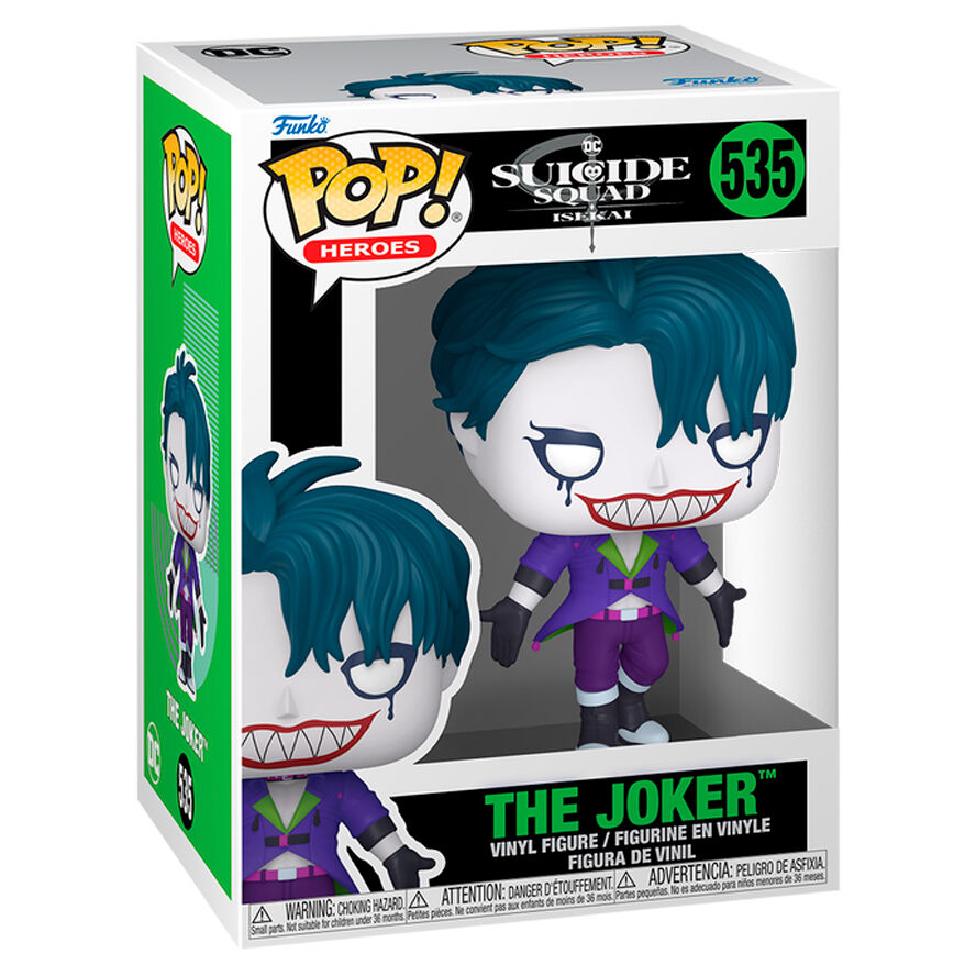 Figura POP DC Comics Escuadron Suicida Isekai The Joker FUNKO