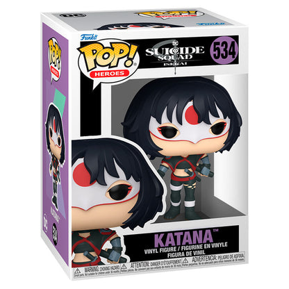 Figura POP DC Comics Escuadron Suicida Isekai Katana FUNKO