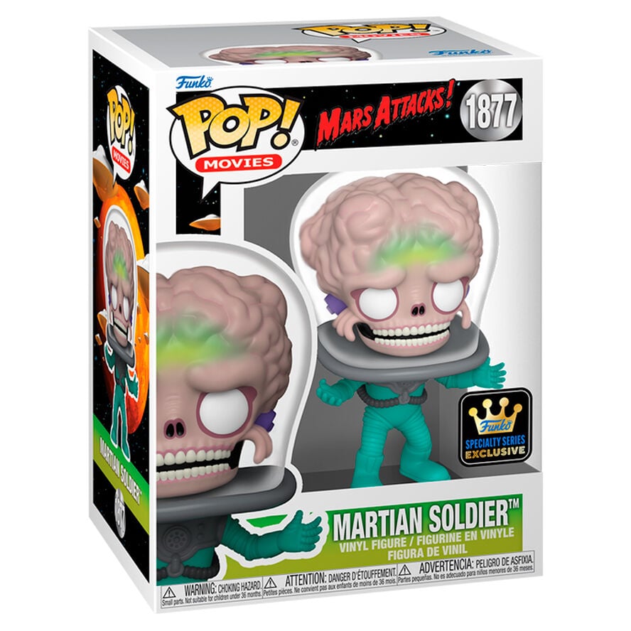Figura POP Mars Attacks Martian Soldier Exclusive FUNKO