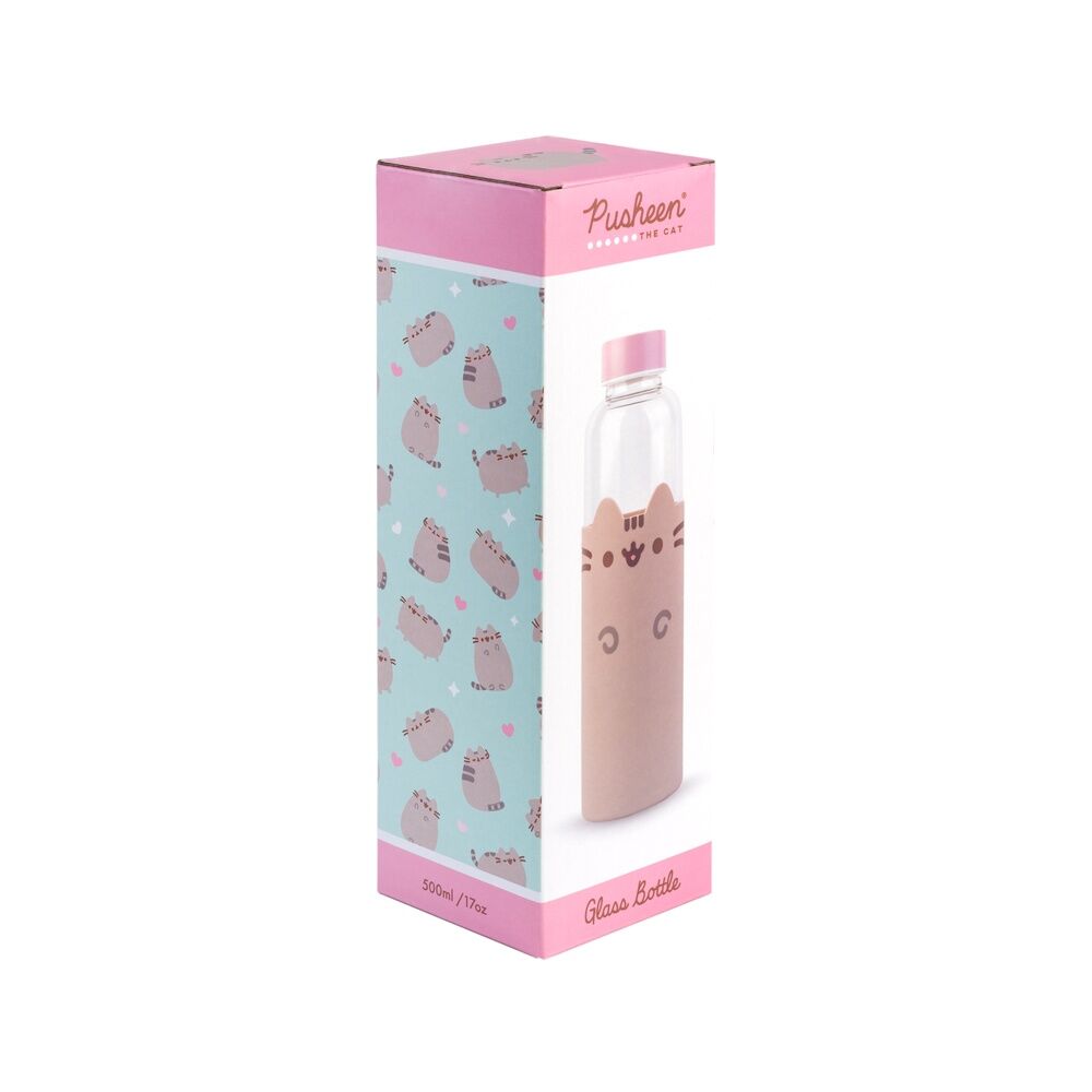 Botella cristal Pusheen ERIK