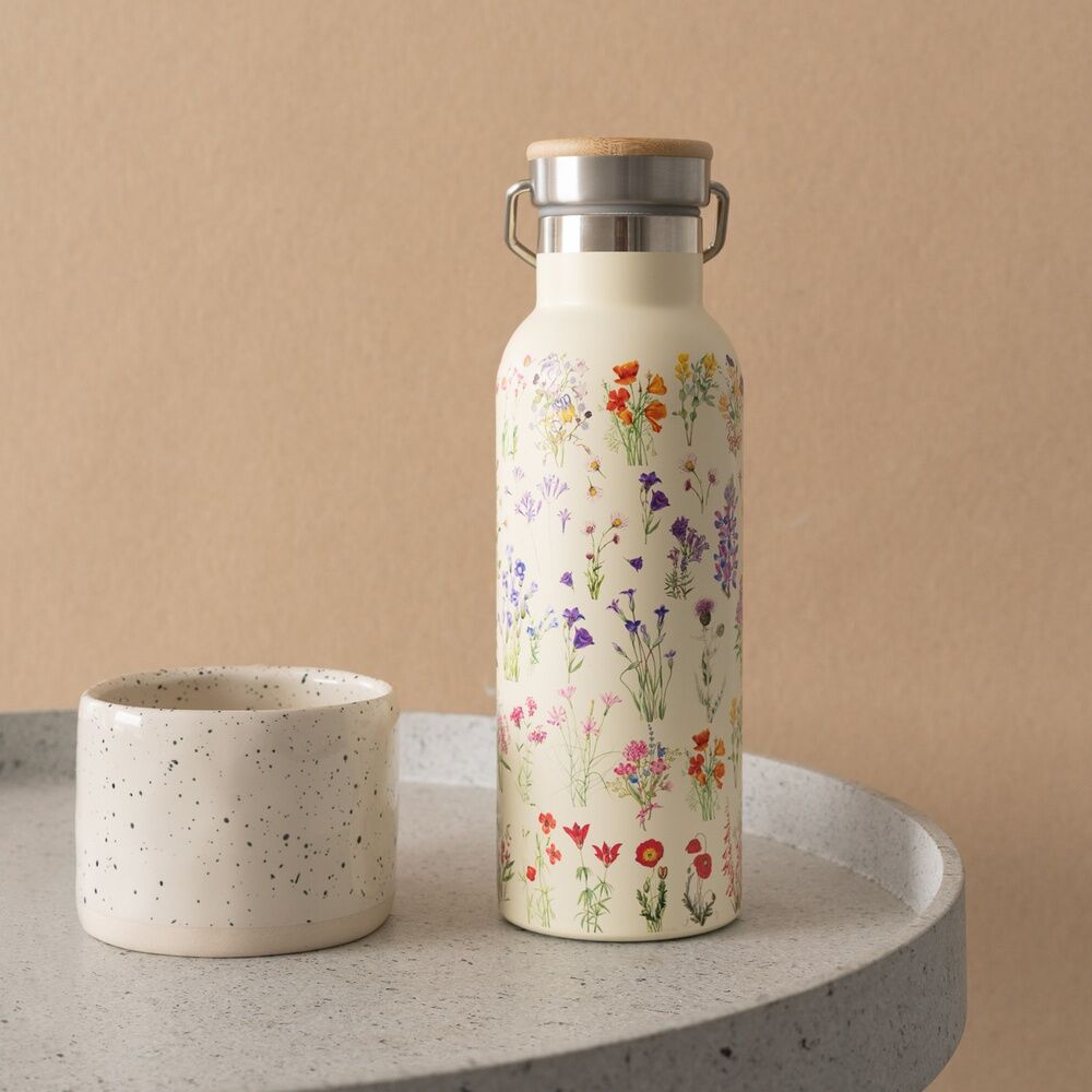 Botella acero inoxidable Wild Flowers 500ml ERIK