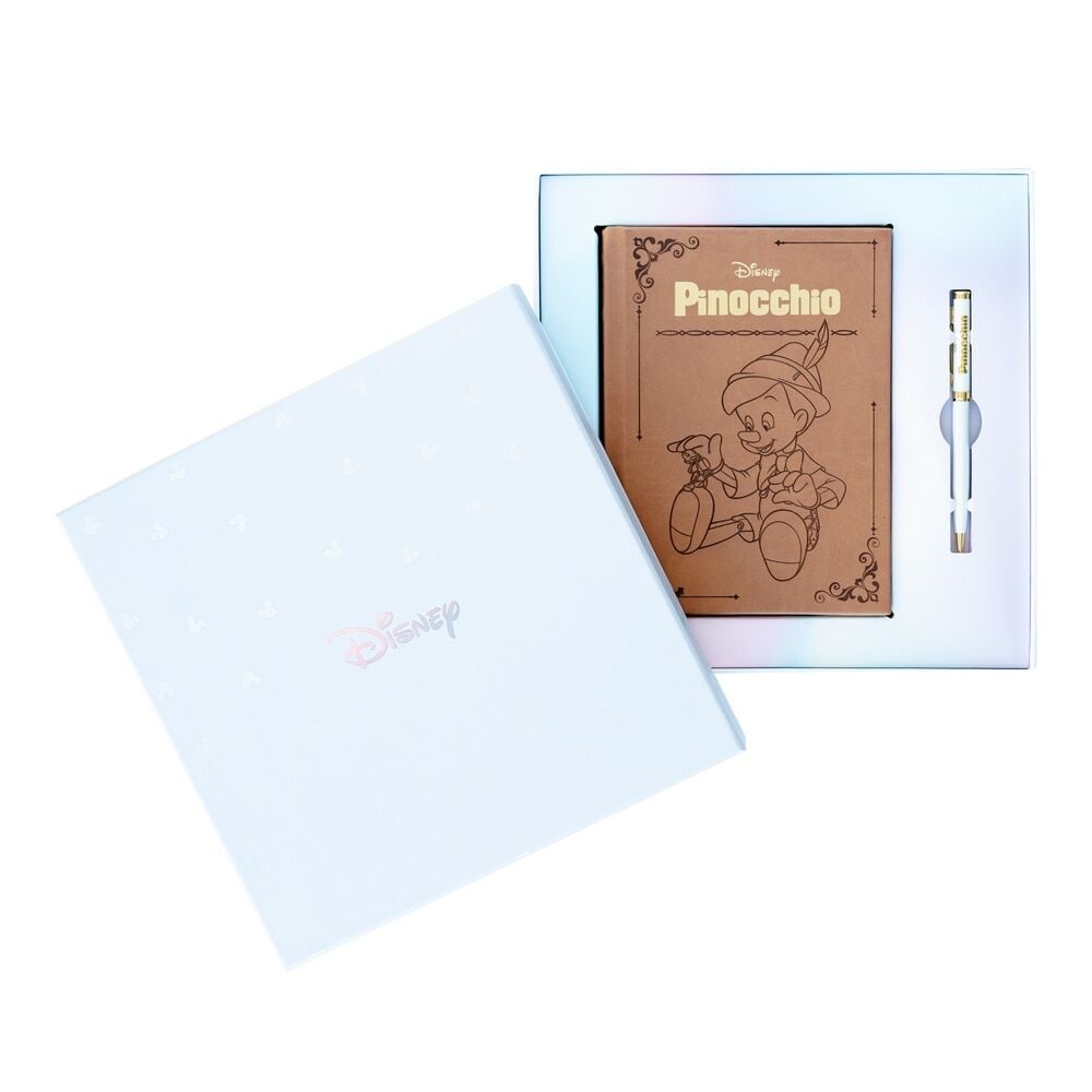 Set Cuaderno A5 + Boligrafo Pinocho Disney ERIK