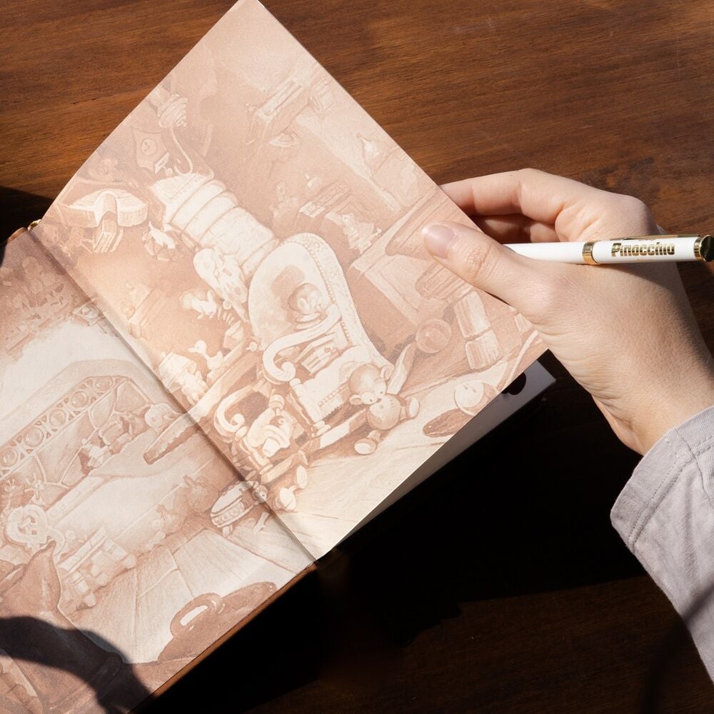 Set Cuaderno A5 + Boligrafo Pinocho Disney ERIK
