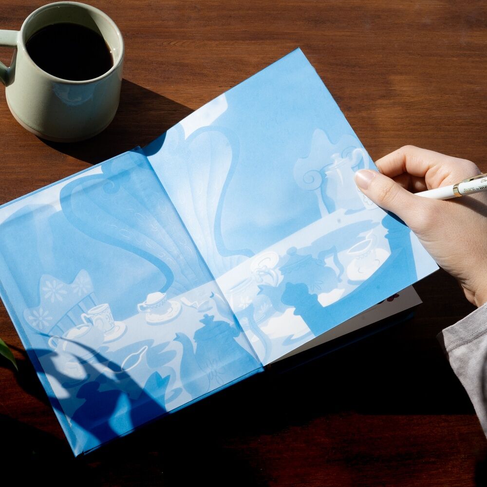 Set Cuaderno A5 + Boligrafo Alicia en el Pais de las Maravillas Disney ERIK