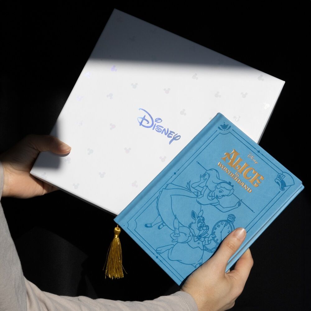 Set Cuaderno A5 + Boligrafo Alicia en el Pais de las Maravillas Disney ERIK