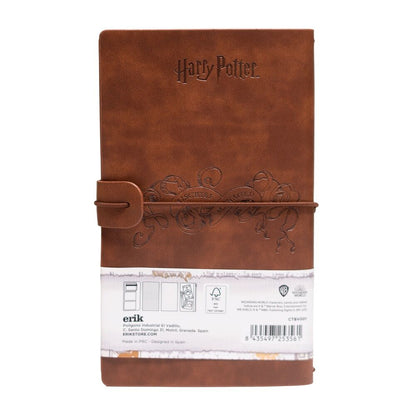 Cuaderno de viaje Mapa Merodeador Harry Potter ERIK
