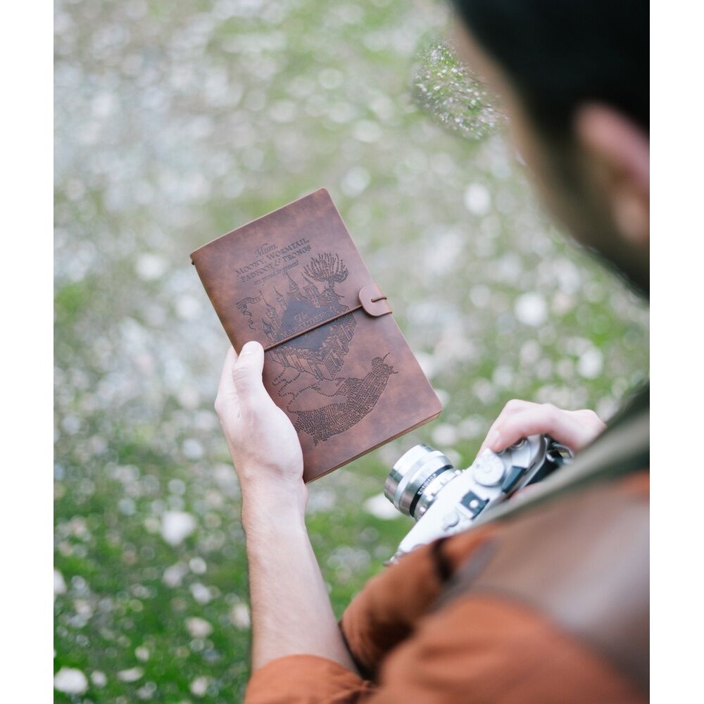 Cuaderno de viaje Mapa Merodeador Harry Potter ERIK