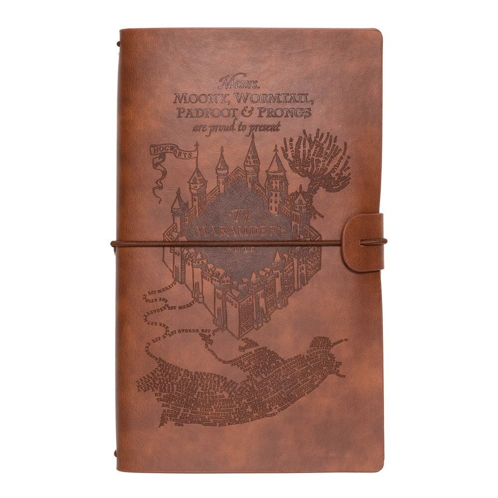 Cuaderno de viaje Mapa Merodeador Harry Potter ERIK