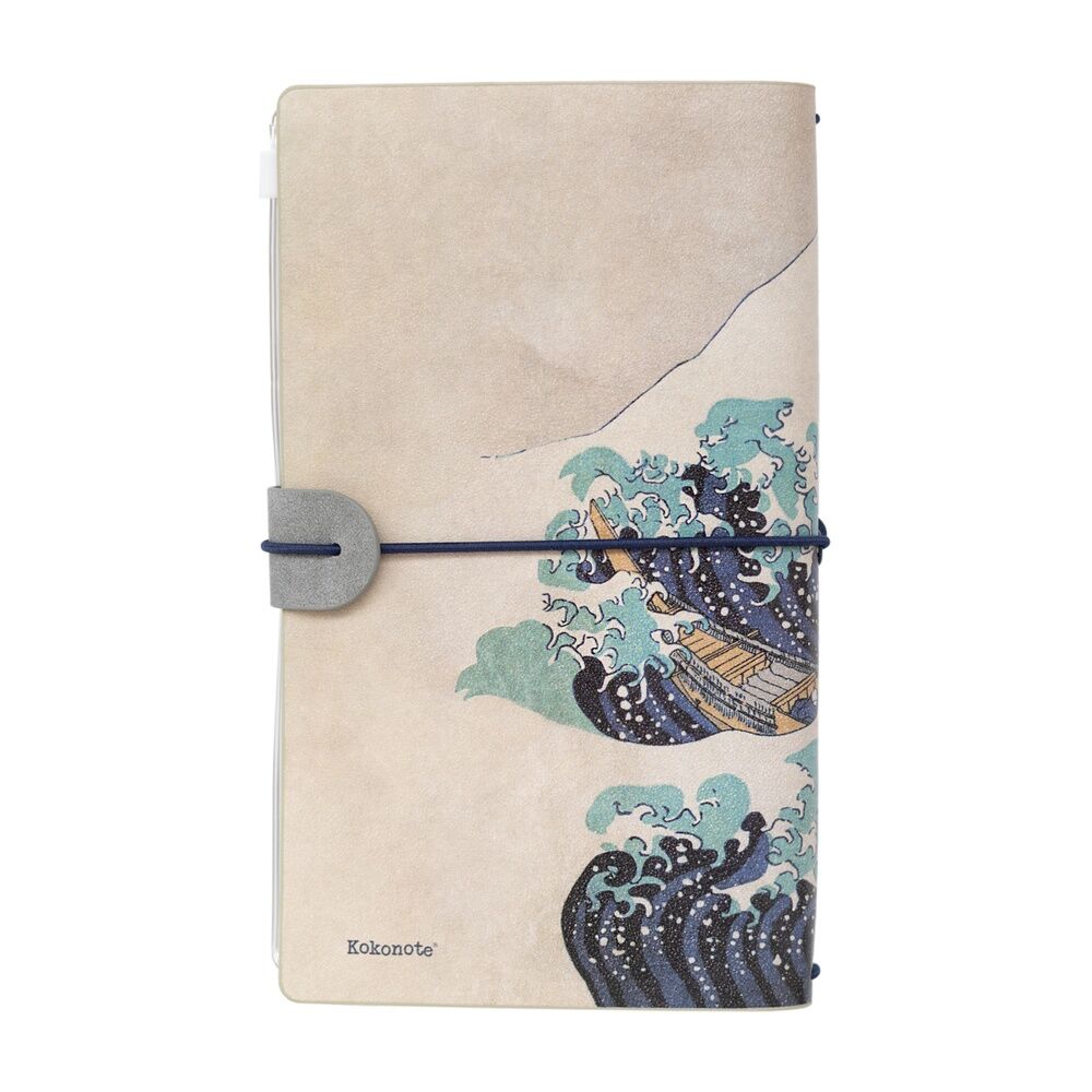 Cuaderno de viaje La Gran Ola de Kanagawa Hokusai ERIK