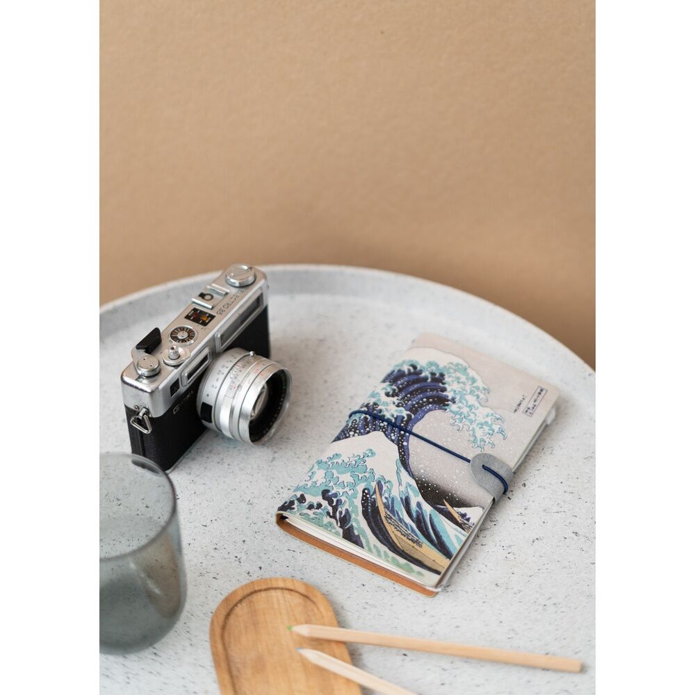 Cuaderno de viaje La Gran Ola de Kanagawa Hokusai ERIK