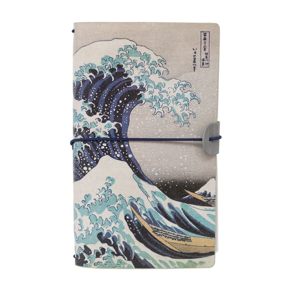 Cuaderno de viaje La Gran Ola de Kanagawa Hokusai ERIK