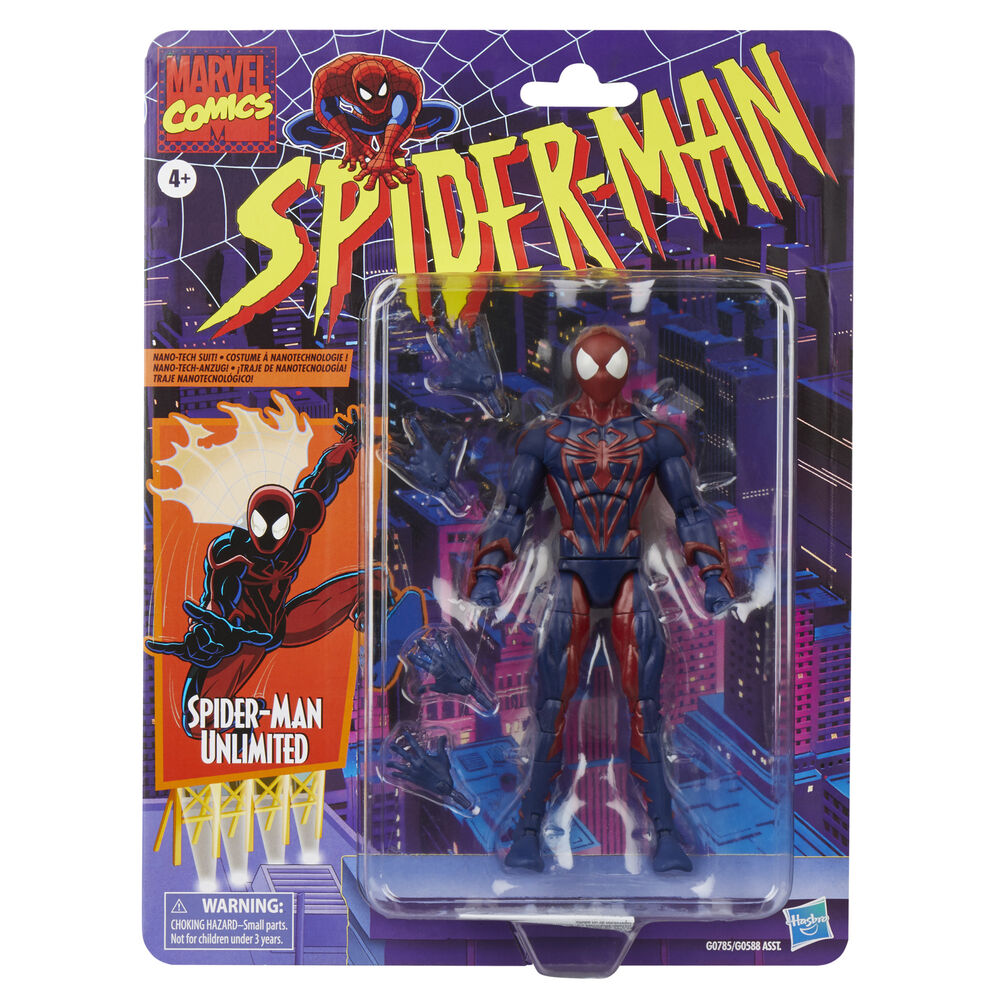 Figura Spider-Man Unlimited Spiderman Marvel Comics 15cm HASBRO