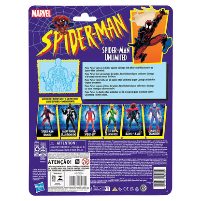 Figura Spider-Man Unlimited Spiderman Marvel Comics 15cm HASBRO