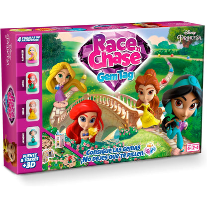 Juego mesa Race Chase Princesas Disney español FOURNIER