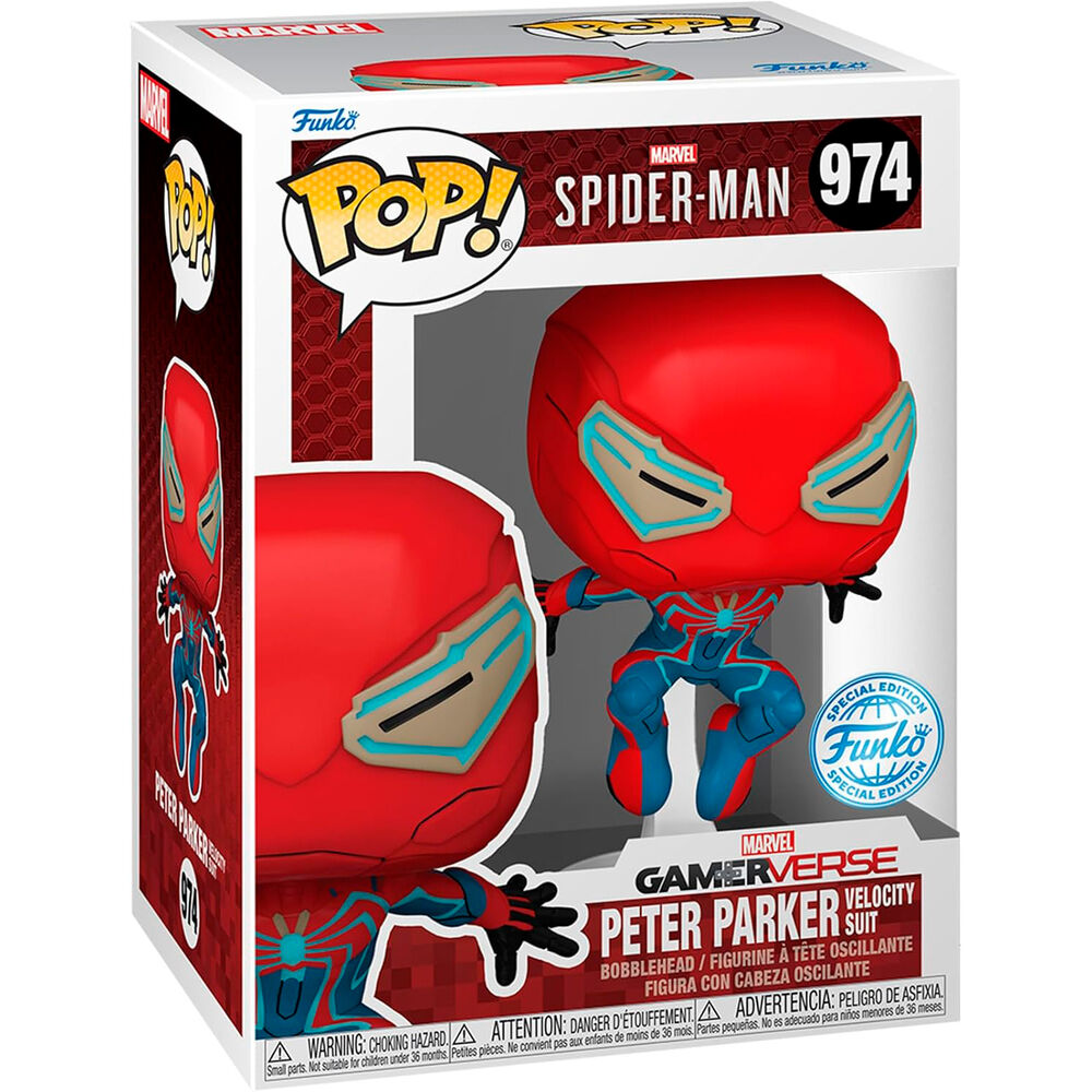 Figura POP Marvel Spider-Man Peter Parker Exclusive FUNKO