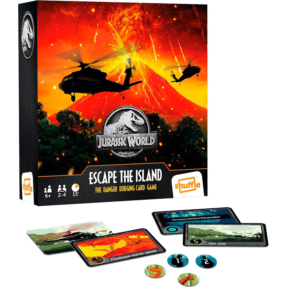 Juego mesa Jurassic World SHUFFLE