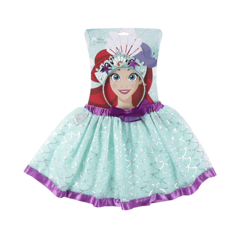 Set diadema + tutu La Sirenita Disney CERDÁ