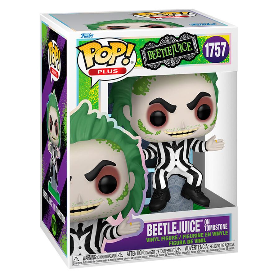 Figura POP Bitelchus Beetlejuice On Tombstone FUNKO
