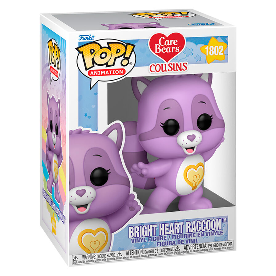 Figura POP Osos Amorosos Bright Heart Raccoon FUNKO