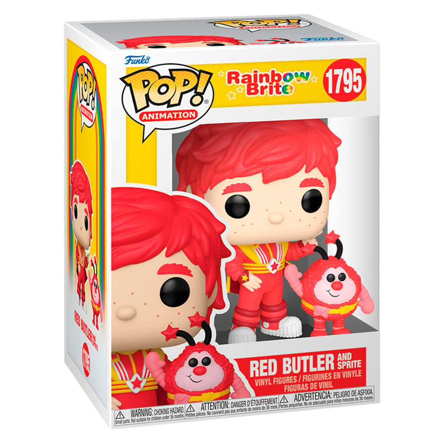 Figura POP La tierra del ArcoIris Red Butler and Sprite FUNKO
