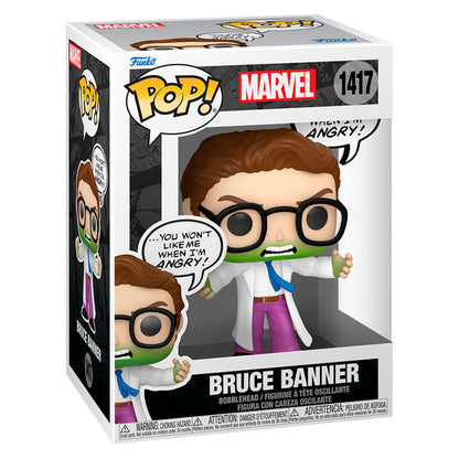 Figura POP Marvel Bruce Banner Hulk FUNKO