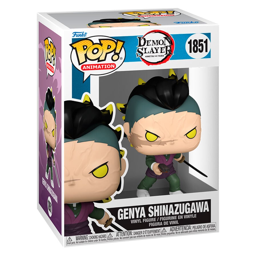 Figura POP Demon Slayer Kimetsu no Yaiba Genya Shinazugawa FUNKO
