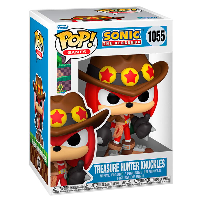 Figura POP Sonic the Hedgehog Treasure Hunter Knuckles FUNKO