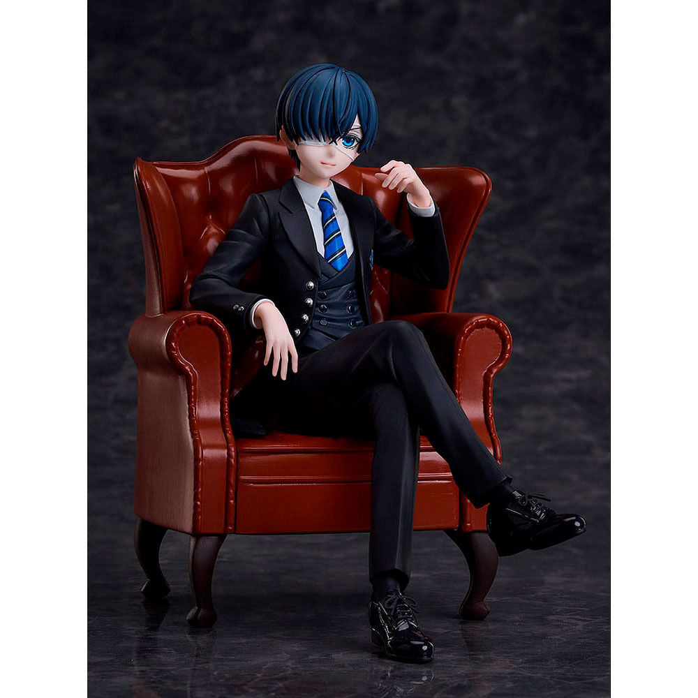 Figura Ciel Phantomhive Black Butler Boarding School Arc 15cm ANIPLEX