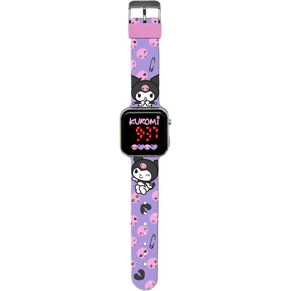 Reloj led Kuromi Hello Kitty KIDS LICENSING