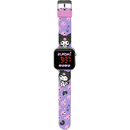 Reloj led Kuromi Hello Kitty KIDS LICENSING