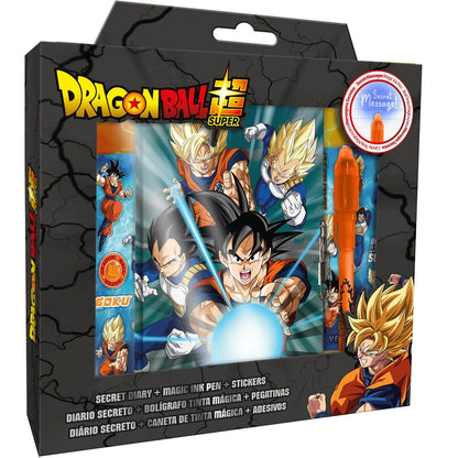 Diario + boligrafo magico Dragon Ball Super KIDS LICENSING
