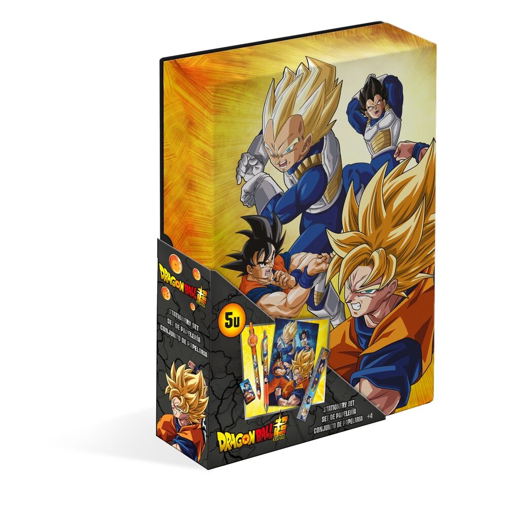 Estuche papeleria Dragon Ball Super 5pzs KIDS LICENSING
