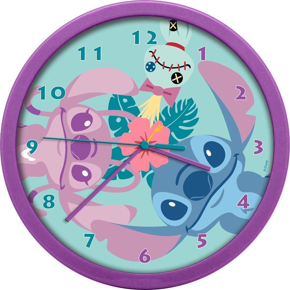 Reloj pared Stitch Disney KIDS LICENSING