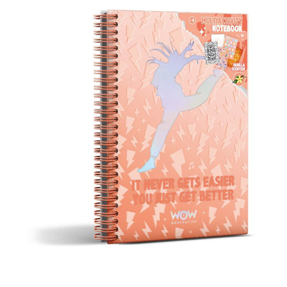 Cuaderno A5 Bailarina Megan Wow Generation KIDS LICENSING