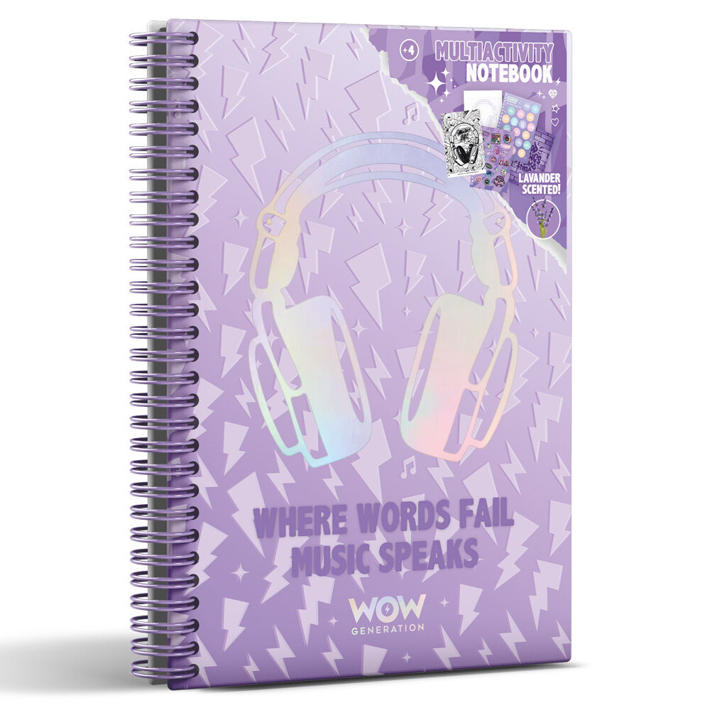 Cuaderno A5 Dj Alana Wow Generation KIDS LICENSING