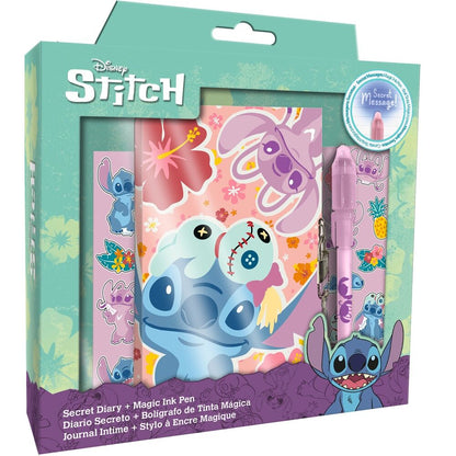 Diario + Boligrafo magico Stitch Disney KIDS LICENSING