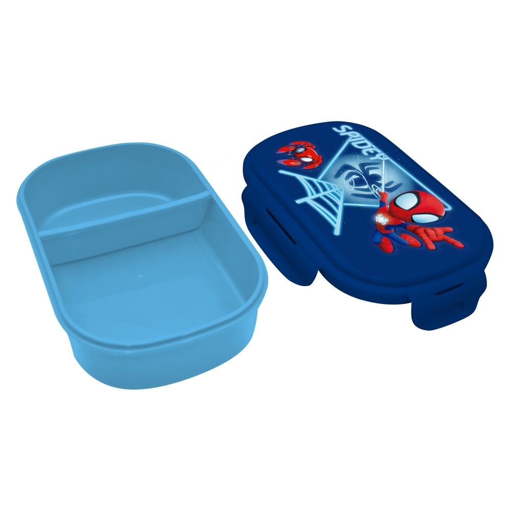 Sandwichera + Cubierto Spidey the Amazing Friends Marvel KIDS LICENSING