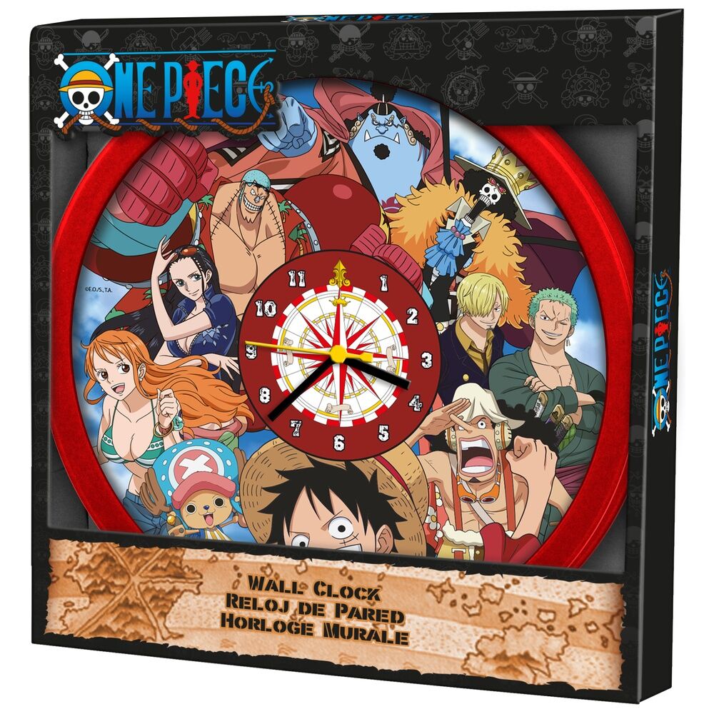 Reloj pared One Piece KIDS LICENSING