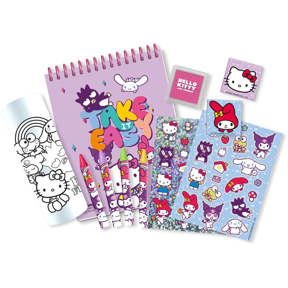 Maletin 3D papeleria Hello Kitty and Friends KIDS LICENSING