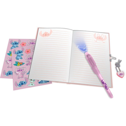 Diario + Boligrafo magico Stitch Disney KIDS LICENSING