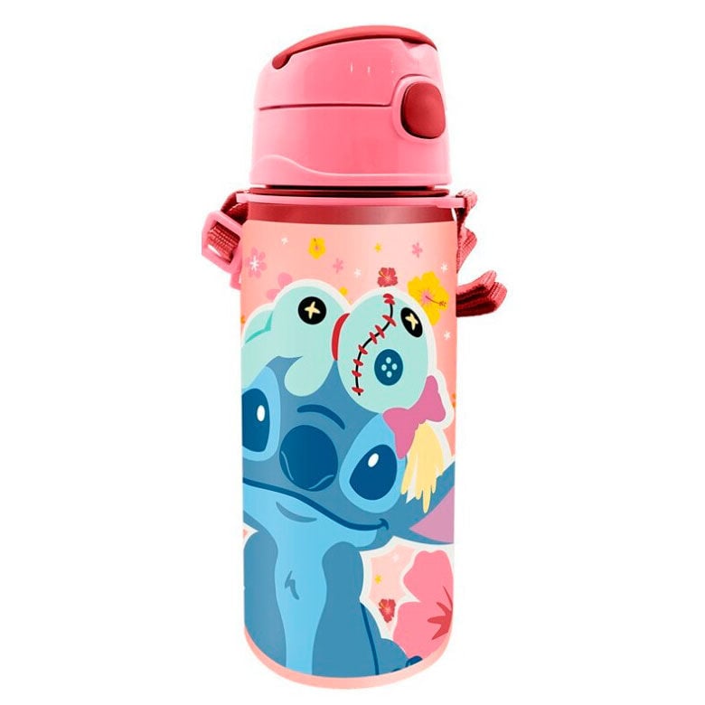 Cantimplora aluminio Stitch Disney 600ml KIDS LICENSING
