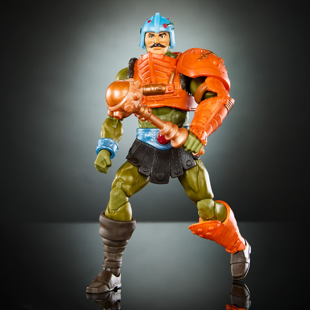 Figura Man-At-Arms New Eternia Masters of the Universe 17cm MATTEL