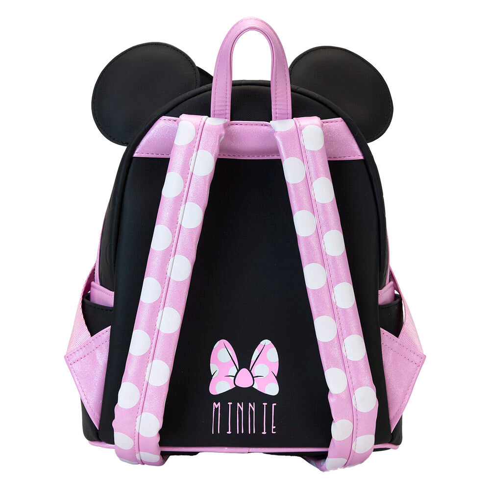 Mochila Floral Rock the Dots Minnie Disney Loungefly LOUNGEFLY