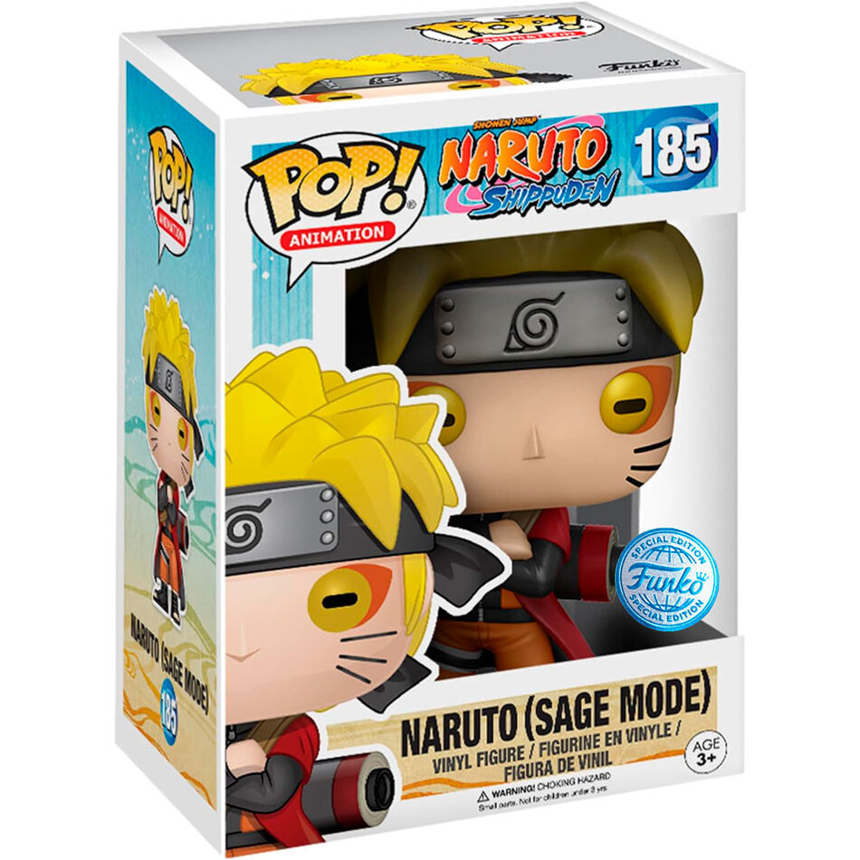 Figura POP Naruto Shippuden Naruto Sage Mode Exclusive FUNKO