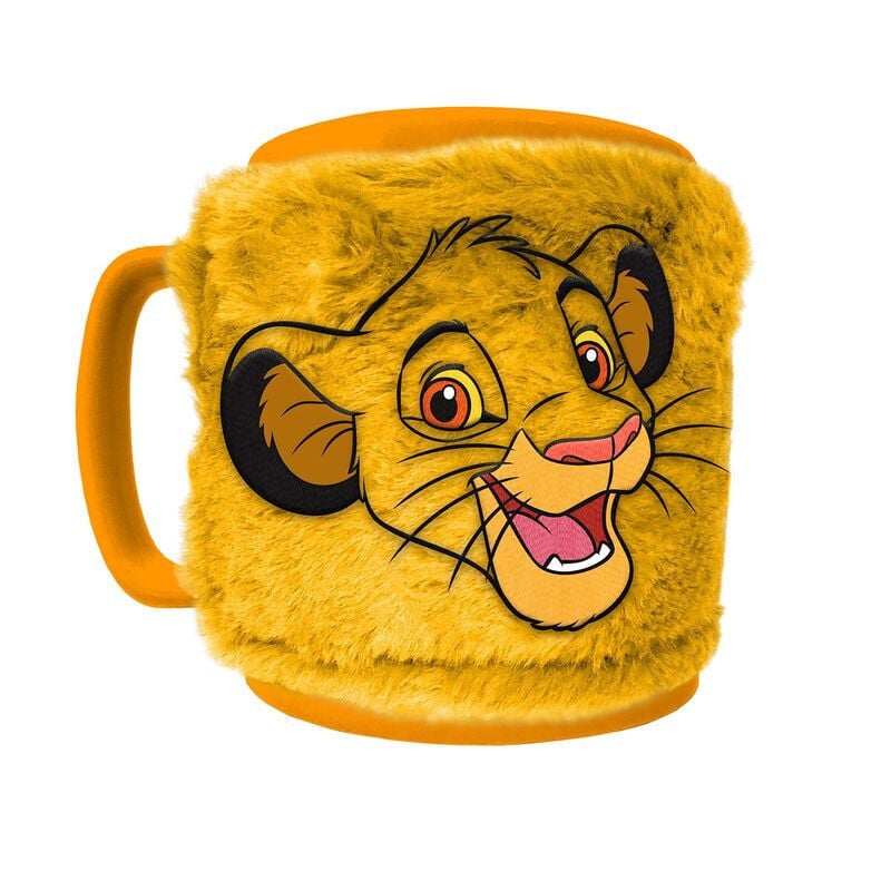 Taza funda de peluche El Rey Leon Disney 440ml PYRAMID