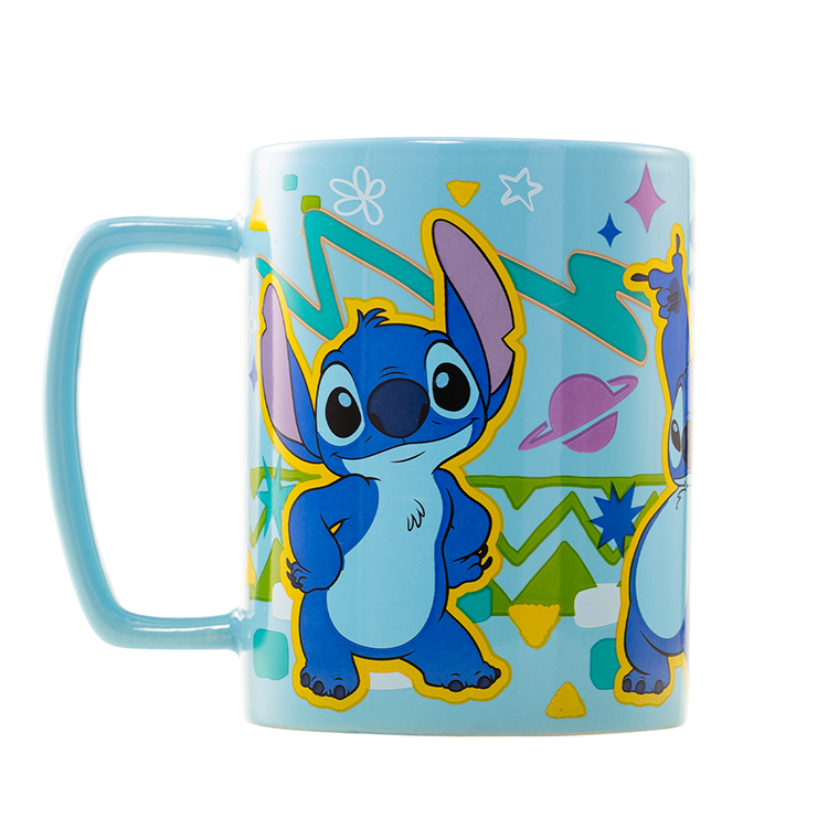 Taza funda de peluche Stitch Disney 440ml PYRAMID