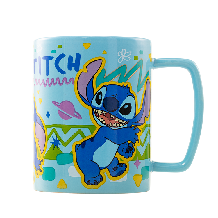 Taza funda de peluche Stitch Disney 440ml PYRAMID