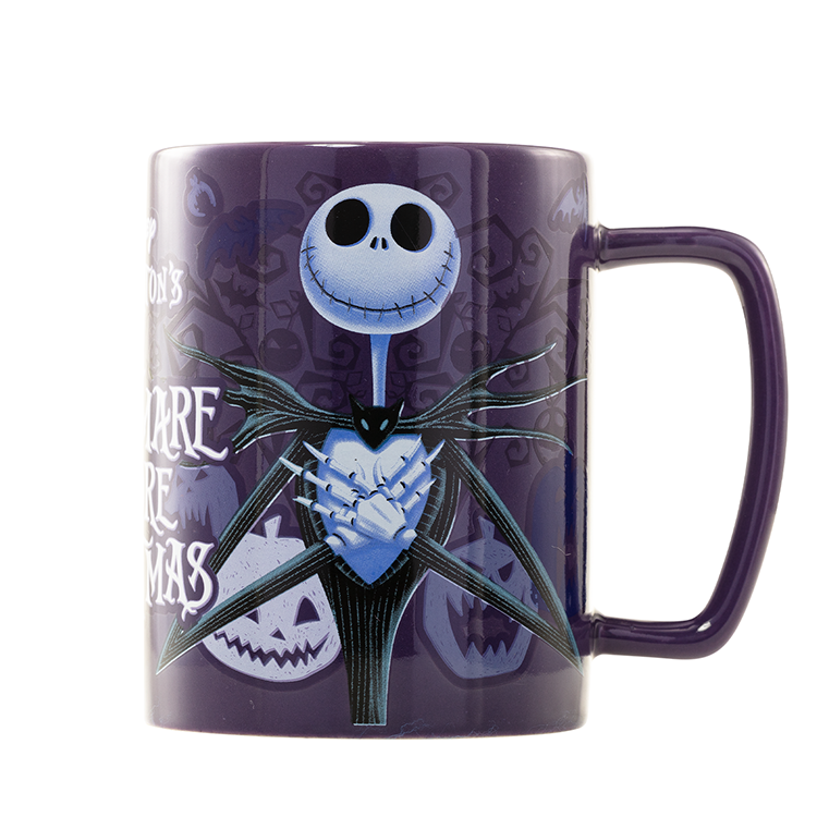 Taza funda de peluche Jack Pesadilla Antes de Navidad Disney 440ml PYRAMID