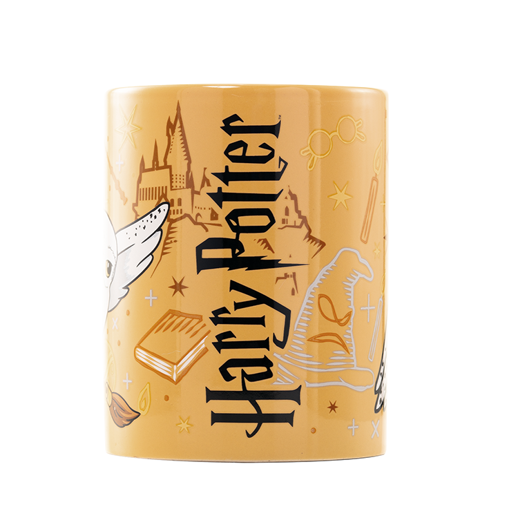 Taza funda de peluche Hedwig Harry Potter 440ml PYRAMID